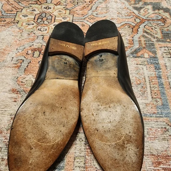 REAL Ostrich Salvatore Ferrogamo Elegant Black Loafers display picture 1